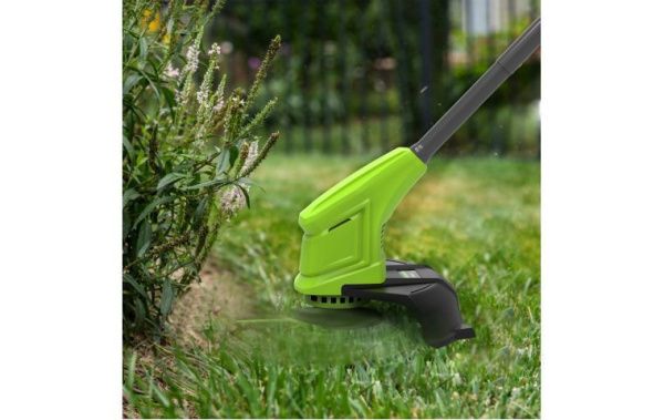 Купить Аккумуляторный триммер Greenworks G24LT251 24В (в комплекте АКБ + ЗУ) в Минске с Доставкой по РБ