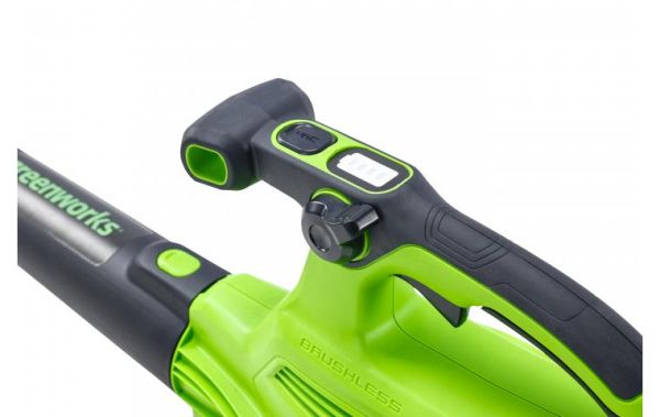 Купить Воздуходув-пылесос аккумуляторный  Greenworks  GD40BVII 40В DigiPro в Минске с Доставкой по РБ