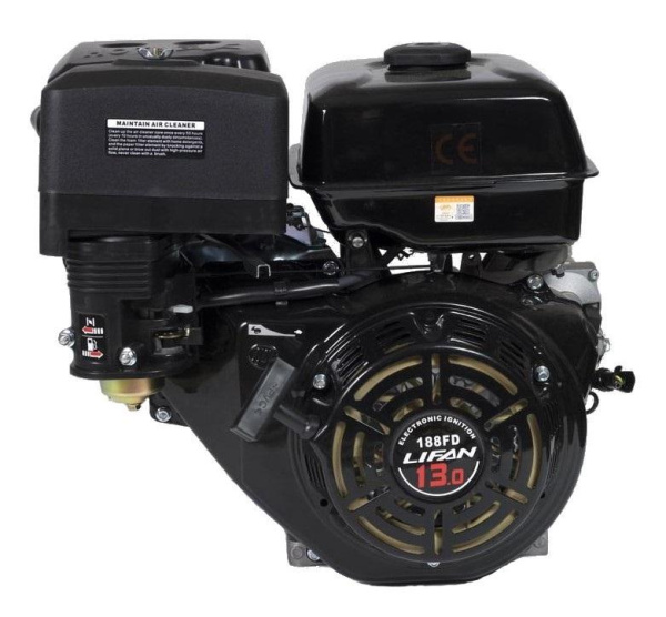 Купить Двигатель Lifan 188FD-V конусный вал длинный 106 мм в Минске с Доставкой по РБ