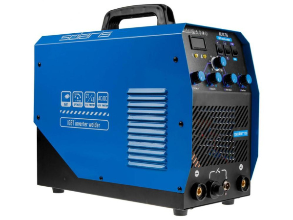 Купить Инверторный аппарат аргонодуговой сварки SOLARIS TIG-220 AC/DC (AC/DC TIG; HF; MMA; 200 A; 150 В-240 В) в Минске с Доставкой по РБ