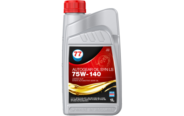 Купить Масло синтетическое трансмиссионное  77 Lubricants Autogear Oil Syn LS 75W-140, 1л в Минске с Доставкой по РБ