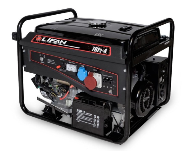 Купить Генератор Lifan 7 GF2-4 (LF7500E3) в Минске с Доставкой по РБ