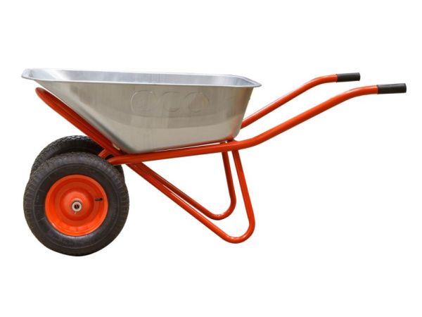 Купить Тачка строительная ECO WB350-2 (130л, 350кг, 2 пневмоколеса 4.00-8) в Минске с Доставкой по РБ