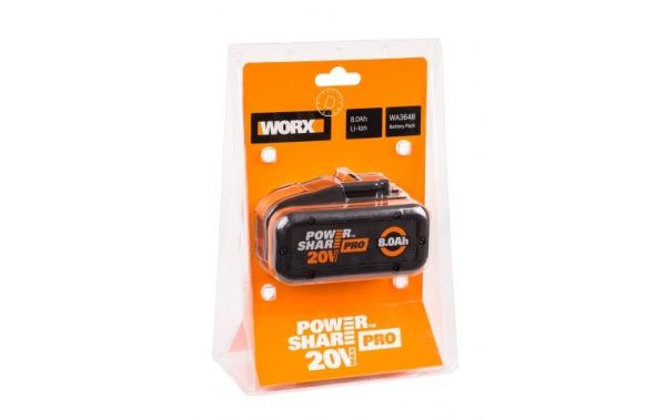 Купить Батарея Аккумуляторная WORX WA3648 PRO 8А/ч в Минске с Доставкой по РБ