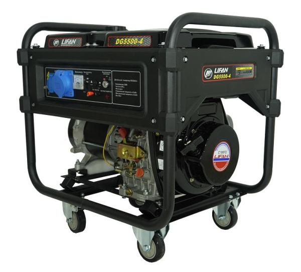 Купить Генератор Lifan-DG5500-4 дизельный в Минске с Доставкой по РБ