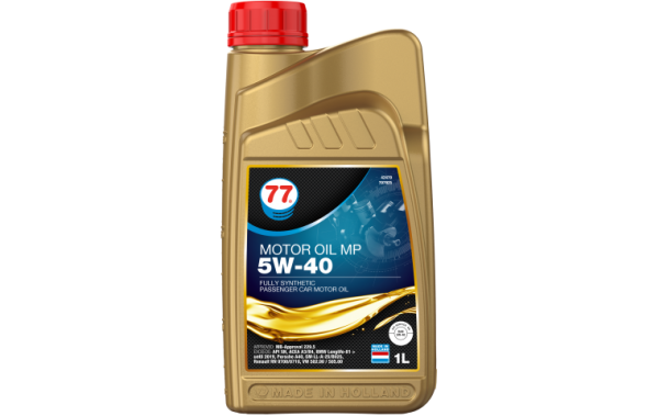Купить Масло моторное синтетическое  77 Lubricants Motor Oil MP 5W-40, 1 л в Минске с Доставкой по РБ