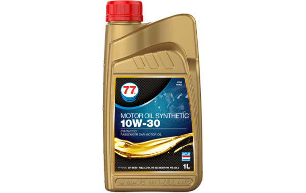 Купить Масло моторное полусинтетическое  77 Lubricants Motor Oil Synthetic 10W-30, 1 л в Минске с Доставкой по РБ