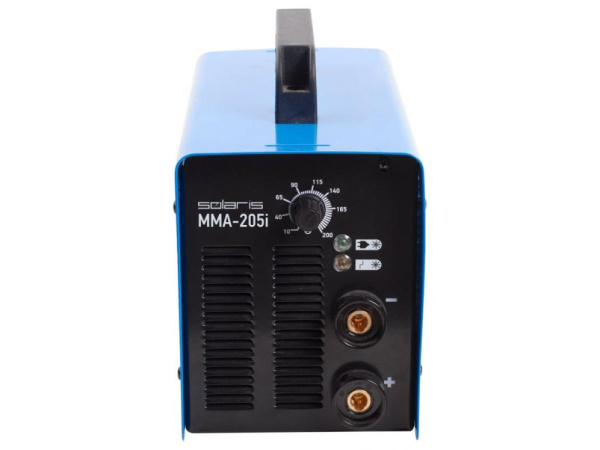 Приобрести Инвертор сварочный SOLARIS MMA-205i (230В, 10-200 А, 85В, электроды диам. 1.6-4.0 мм, вес 5.1 кг) в Минске с Доставкой по РБ Купить Инвертор сварочный SOLARIS MMA-205i (230В, 10-200 А, 85В, электроды диам. 1.6-4.0 мм, вес 5.1 кг) в Минске с Доставкой по РБ