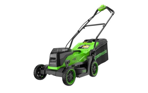 Купить Аккумуляторная газонокосилка Greenworks GD24X2LM361 2x24В в Минске с Доставкой по РБ