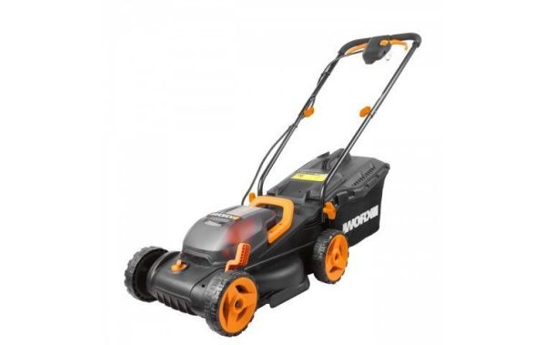 Купить Аккумуляторная газонокосилка WORX WG779E 40В (в комплекте АКБ + ЗУ) в Минске с Доставкой по РБ