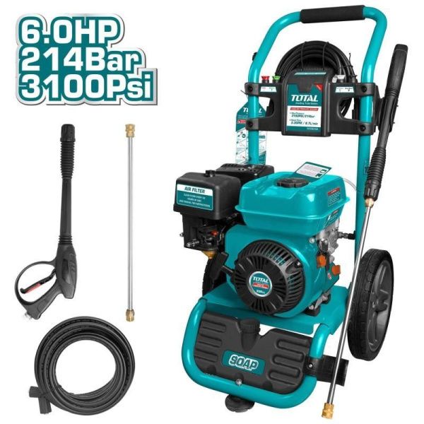 Купить Мойка высокого давления с бензиновым двигателем TOTAL TGT 250105 в Минске с Доставкой по РБ