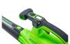 Купить Воздуходув-пылесос аккумуляторный  Greenworks  GD40BVII 40В в Минске с Доставкой по РБ