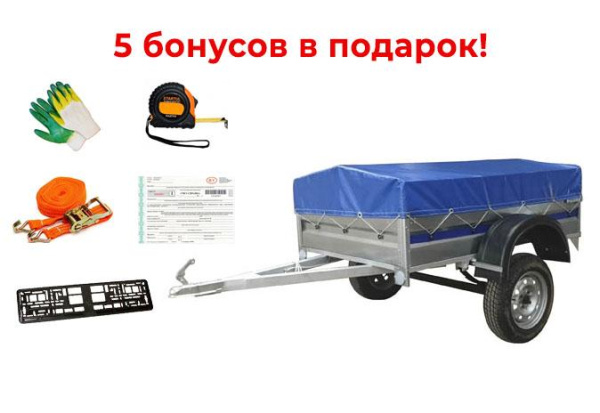 Легковой прицеп "Цинк-Мастер" 2,0х1,3