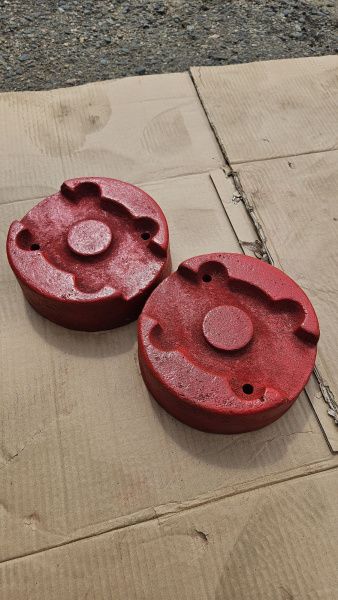 Купить Грузы-Утяжелители для мотоблока Беларус 09Н МТЗ - (пара) в Минске с Доставкой по РБ