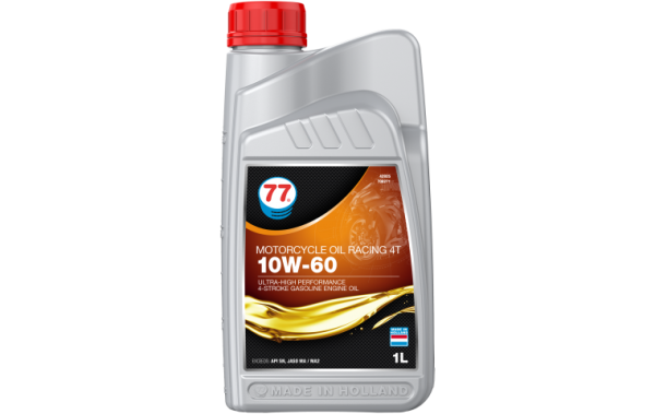 Купить Масло моторное синтетическое  77 Lubricants Motorcycle Oil Racing 4T 10W-60, 1 л в Минске с Доставкой по РБ