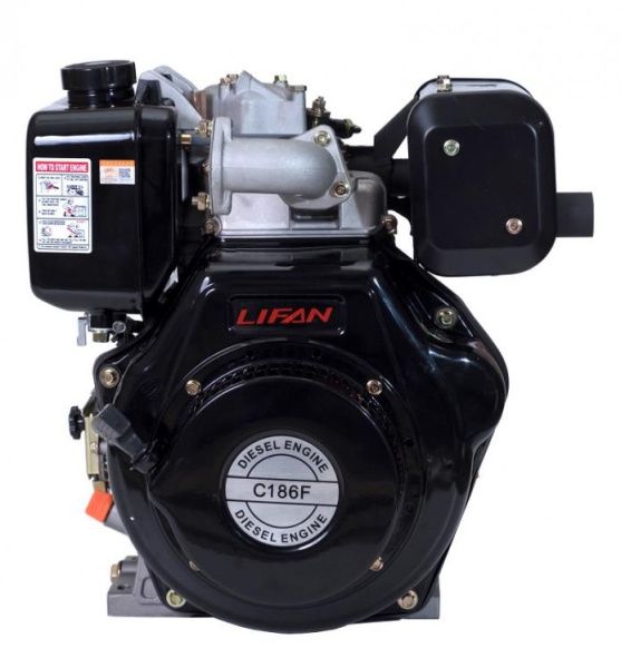 Двигатель Lifan Diesel 186F конусный вал — двигатель Lifan для техники