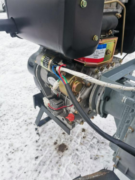 Купить Мотоблок дизельный Мотор Сич МБ-4,05 (LIFAN 188FD 6A - 9 л.с.) с эл.стартером в Минске с Доставкой по РБ