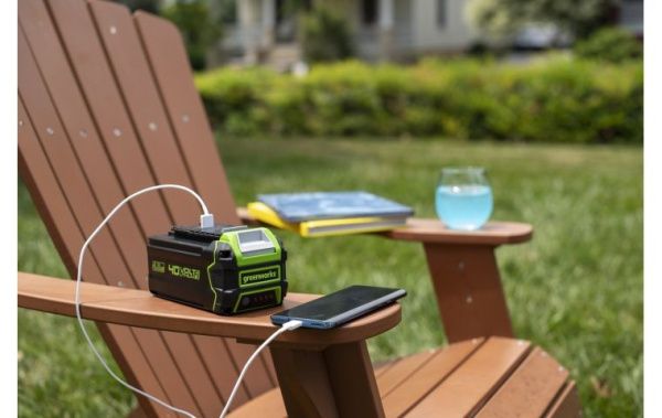 Купить Батарея аккумуляторная Greenworks G40USB4 60В 4А/ч c USB разъёмом (2939507) в Минске с Доставкой по РБ