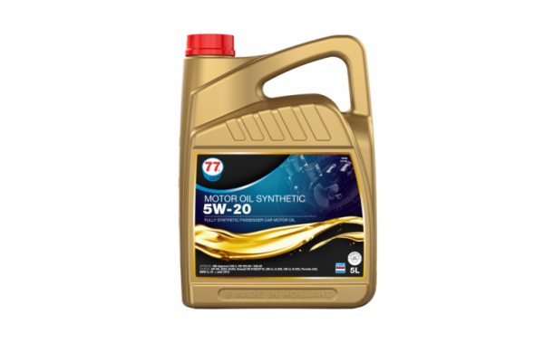 Купить Масло моторное синтетическое 77 Lubricants Мotor Оil Synthetic 5W-20, 5 л в Минске с Доставкой по РБ