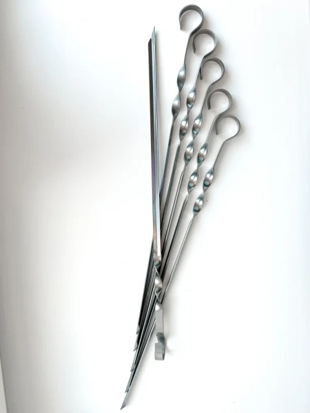 Приобрести Комплект шампуров 5 шт.,(нержавеющая сталь). в Минске с Доставкой по РБ Купить Комплект шампуров 5 шт.,(нержавеющая сталь). в Минске с Доставкой по РБ