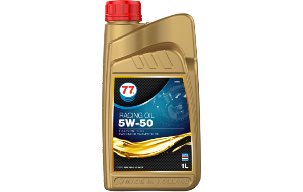 Купить Масло моторное синтетическое  77 Lubricants Racing Oil 5W-50, 1л в Минске с Доставкой по РБ