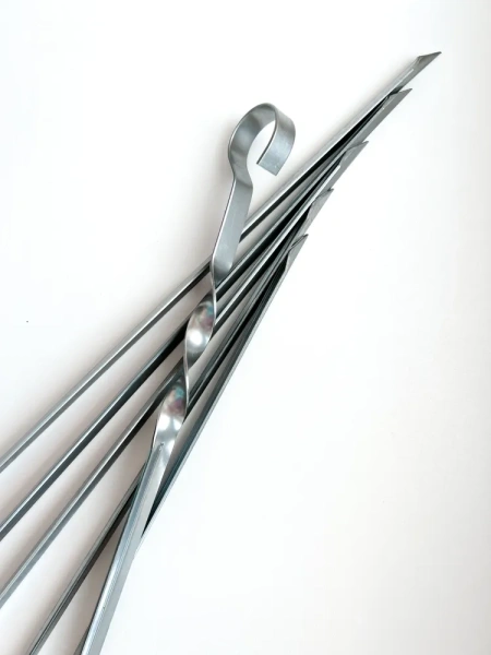 Приобрести Комплект шампуров 5 шт.,(нержавеющая сталь). в Минске с Доставкой по РБ Купить Комплект шампуров 5 шт.,(нержавеющая сталь). в Минске с Доставкой по РБ