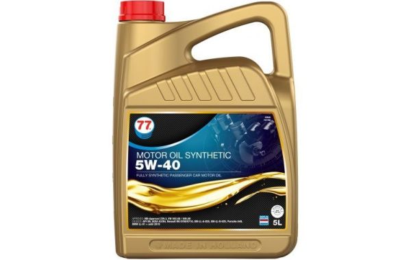 Купить Масло моторное синтетическое 77 Lubricants Motor Oil Synthetic 5W-40, 5л в Минске с Доставкой по РБ