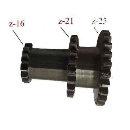 Шестерня главного вала КПП мотоблока 3+1