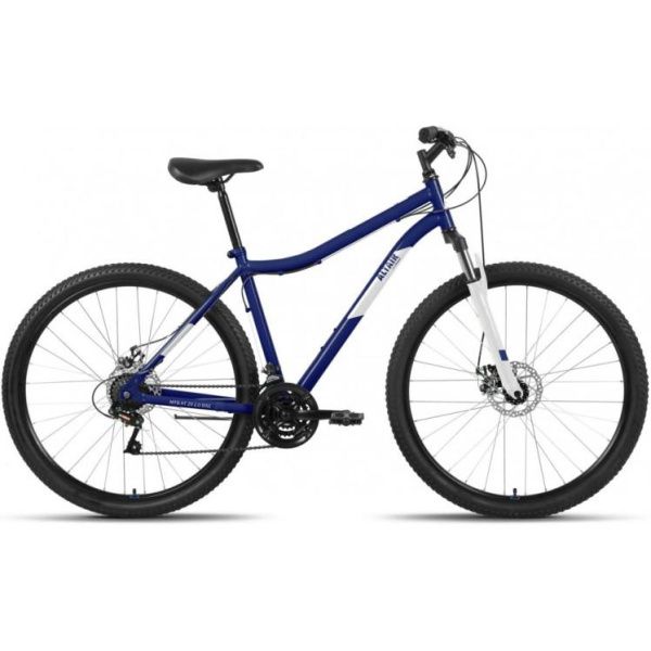 Купить Горный велосипед (хардтейл)
Велосипед ALTAIR MTB HT 29 2.0 D (29" 21 ск. рост. 17") 2022, темно-синий/серебристый, RBK22AL29160 в Минске с Доставкой по РБ