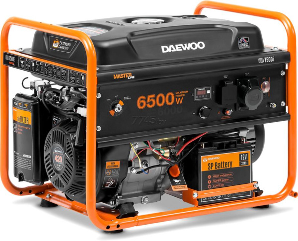 Купить Генератор бензиновый DAEWOO POWER GDA 7500E в Минске с Доставкой по РБ