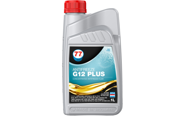 Купить Антифриз-концентрат красный  77 Lubricants Antifreeze (G12 PLUS), 1л в Минске с Доставкой по РБ