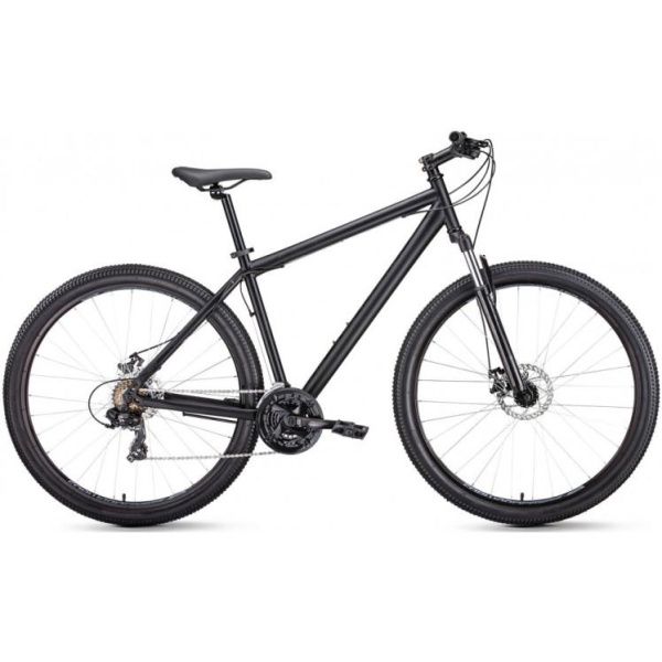 Купить Горный велосипед (хардтейл)
Велосипед FORWARD SPORTING 29 2.1 disc (29" 21 ск. рост 19") 2020-2021, черный матовый/черный, RBKW1 в Минске с Доставкой по РБ