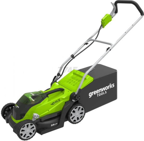 Приобрести Газонокосилка аккумуляторная GREENWORKS G40LM35K2Х (2501907) в Минске с Доставкой по РБ Купить Газонокосилка аккумуляторная GREENWORKS G40LM35K2Х (2501907) в Минске с Доставкой по РБ