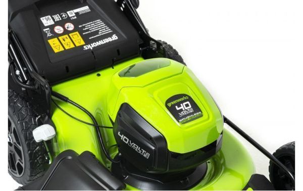 Приобрести Аккумуляторная газонокосилка Greenworks GD40LM46HPK4 40В (в комплекте АКБ + ЗУ) в Минске с Доставкой по РБ Купить Аккумуляторная газонокосилка Greenworks GD40LM46HPK4 40В (в комплекте АКБ + ЗУ) в Минске с Доставкой по РБ