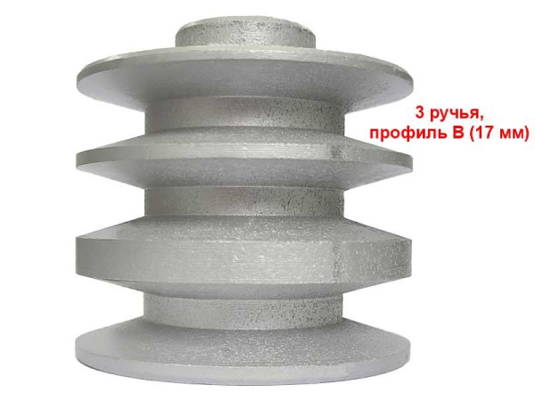 Приобрести Шкив ременной пос. 20мм (3 ручья B-17мм,D85мм) в Минске с Доставкой по РБ Купить Шкив ременной пос. 20мм (3 ручья B-17мм,D85мм) в Минске с Доставкой по РБ