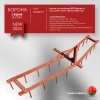 Купить Борона для мотоблока МТЗ(Беларус) - "Целина" ОП-1478.000-01А (ПОД КВАДРАТ) в Минске с Доставкой по РБ