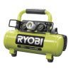 Купить Компрессор безмасляный коаксиальный аккумуляторный RYOBI R18AC-0 (без батареи) система ONE + в Минске с Доставкой по РБ