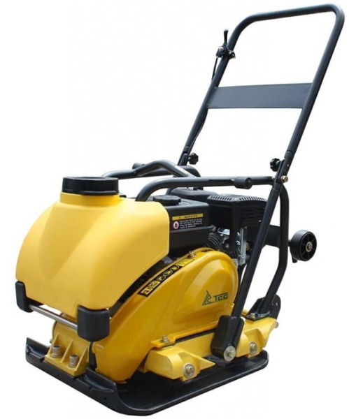 Виброплита бензиновая ТСС WP90TL (колесный комплект, бак)