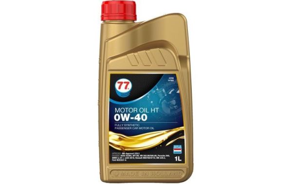 Купить Масло моторное синтетическое 77 Lubricants Motor Oil HT 0W-40, 1л в Минске с Доставкой по РБ