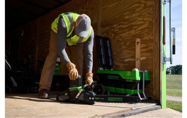 Купить Пила цепная аккумуляторная Greenworks GD82CS51K5 82В (в комплекте АКБ + ЗУ) в Минске с Доставкой по РБ