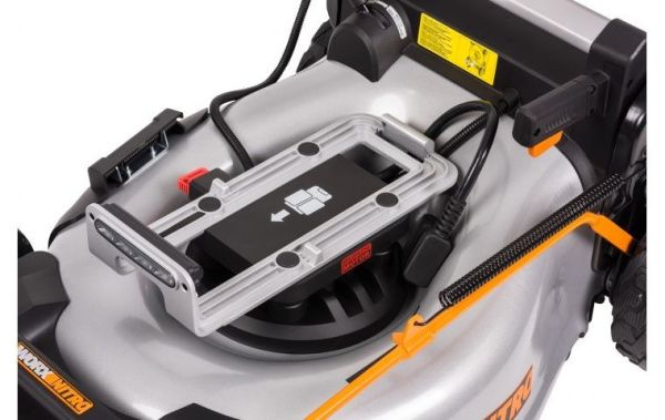 Купить Аккумуляторная самоходная газонокосилка  WORX WG761E 80В (в комплекте АКБ + ЗУ) в Минске с Доставкой по РБ