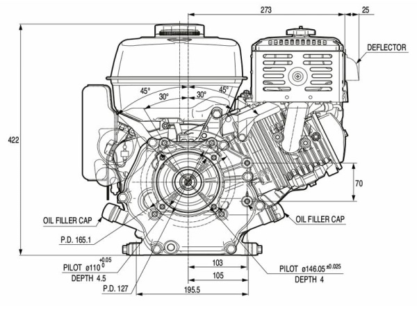 Приобрести Двигатель STARK GX270 SN(шлицевой вал 25мм,80x80) 9л.с. в Минске с Доставкой по РБ Купить Двигатель STARK GX270 SN(шлицевой вал 25мм,80x80) 9л.с. в Минске с Доставкой по РБ