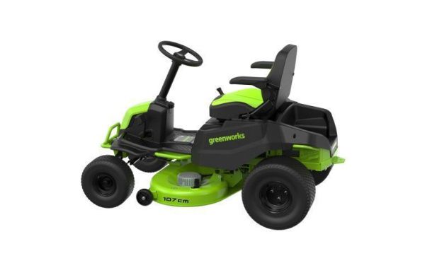 Приобрести Садовый трактор аккумуляторный Greenworks CrossoverT GC82LT107 82В в Минске с Доставкой по РБ Купить Садовый трактор аккумуляторный Greenworks CrossoverT GC82LT107 82В в Минске с Доставкой по РБ