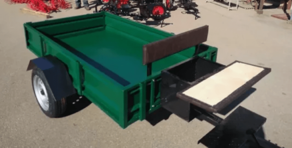 Купить Прицеп-тележка для мотоблока ТМ-4/600 колеса R13. Размер кузова 2000х1200мм. в Минске с Доставкой по РБ