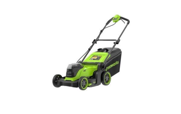 Купить Аккумуляторная газонокосилка Greenworks GD24X2LM411 2x24В в Минске с Доставкой по РБ