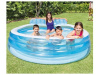 Купить Надувной бассейн с сиденьем Семейный, 224х216х76 см, INTEX (от 3 лет) в Минске с Доставкой по РБ