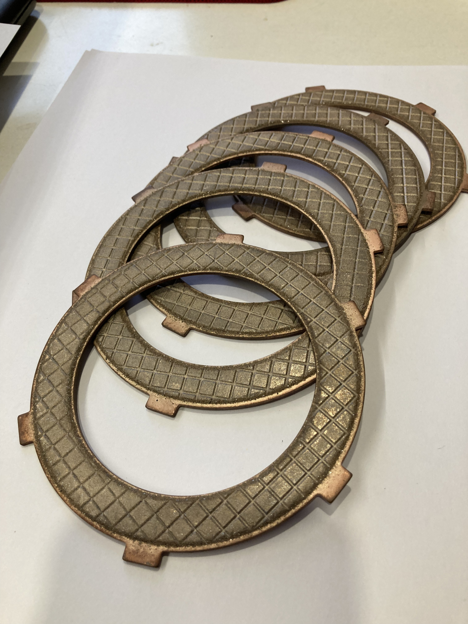 Купить Диски сцепления для мотоблока МТЗ ( 5 шт., металлокерамика ) в Минске с Доставкой по РБ