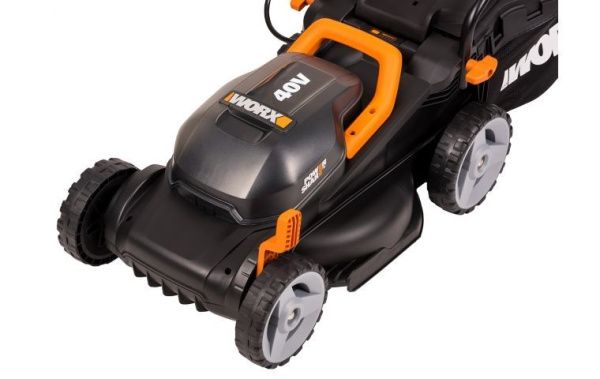 Купить Аккумуляторная газонокосилка WORX WG779E.1 40В (в комплекте АКБ + ЗУ) в Минске с Доставкой по РБ