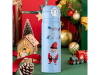 Купить Термос, 500 мл, нержавеющая сталь, MERRY CHRISTMAS, голубой, Санта, PERFECTO LINEA в Минске с Доставкой по РБ