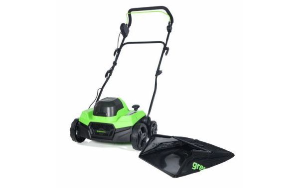 Купить Аэратор-скарификатор аккумуляторный Greenworks GD40SC38IIK4 40В (в комплекте АКБ + ЗУ) в Минске с Доставкой по РБ